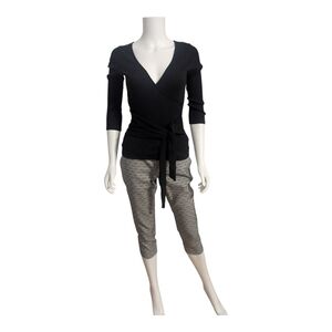 Black and White Patterned Pants